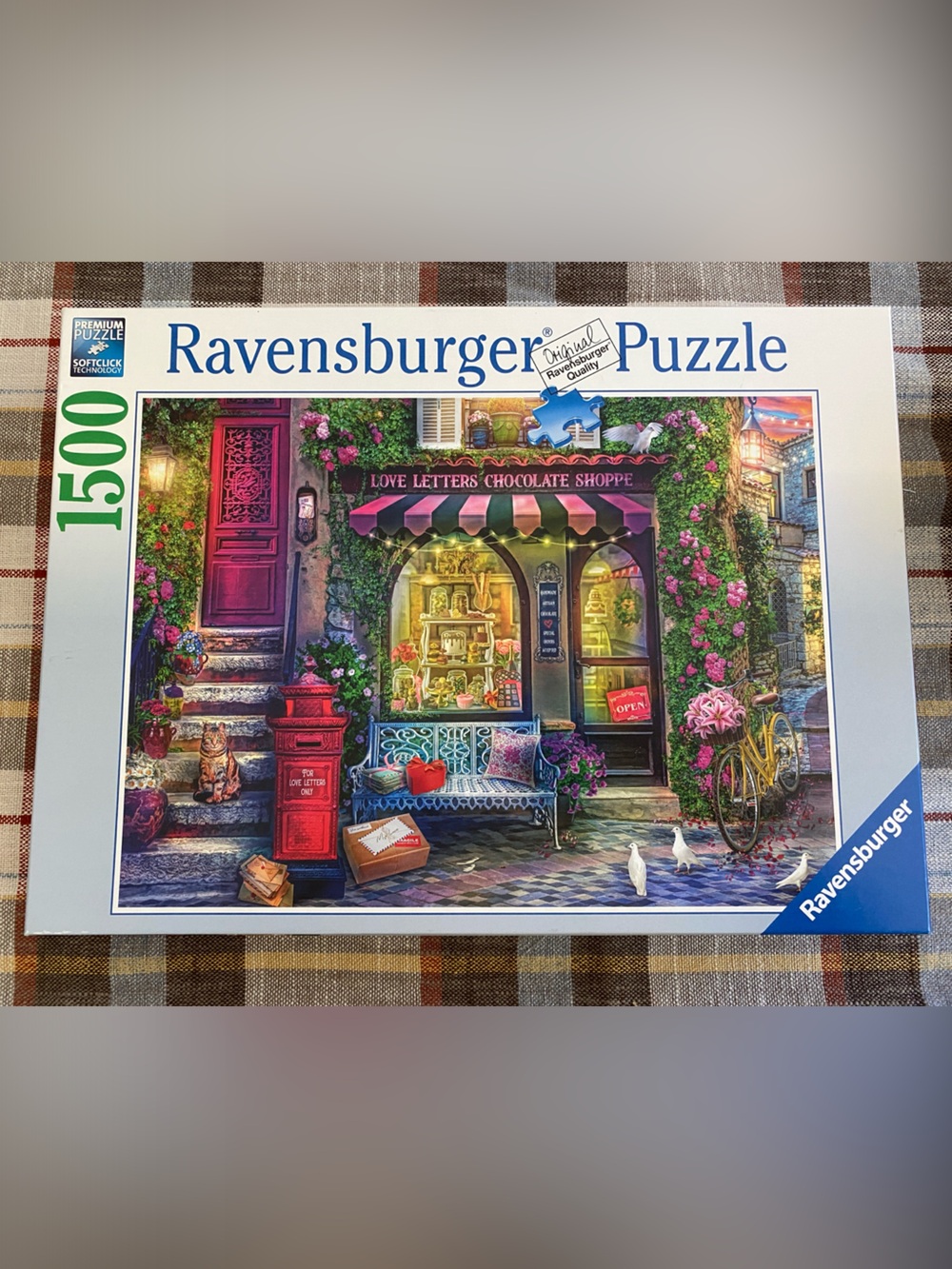 Ravensburger 1500-piece Puzzle - Love Letters Chocolate Shoppe